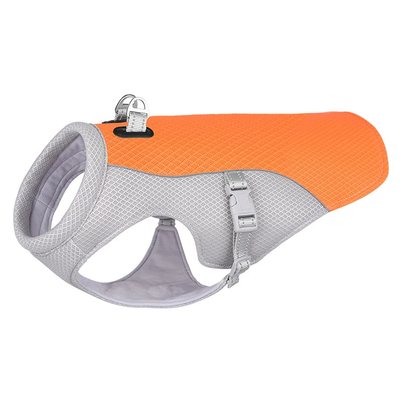 Summer Dog Cooling Vest – Lightweight Breathable Heat-Relief Jacket