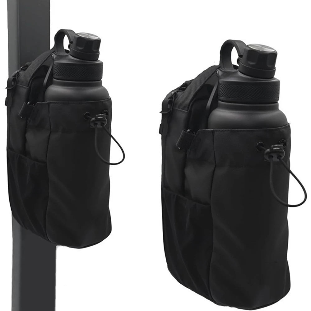 Magnetic Water Bottle Bag – Hands-Free Gym Holder with Strong Clip