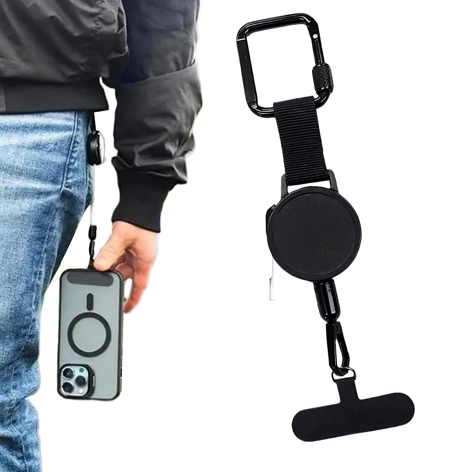 Anti-Theft Retractable Phone Strap – Secure Lanyard for Travel & Daily Use