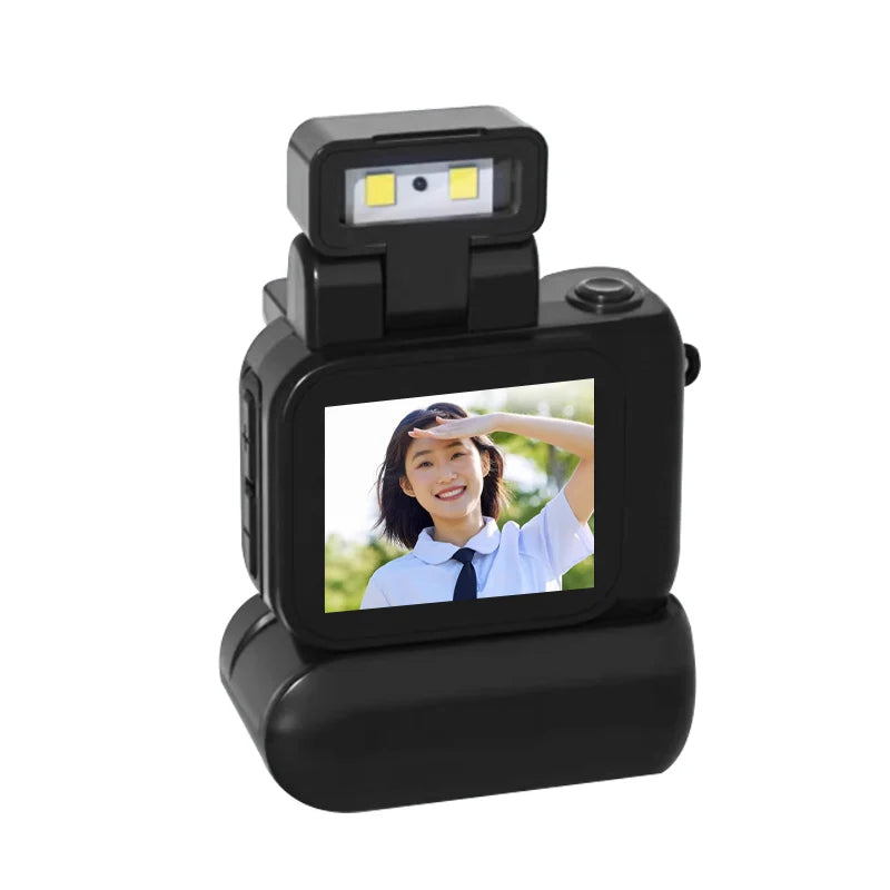 Mini Monoreflex Style Camera – Retro Design, Digital Functionality