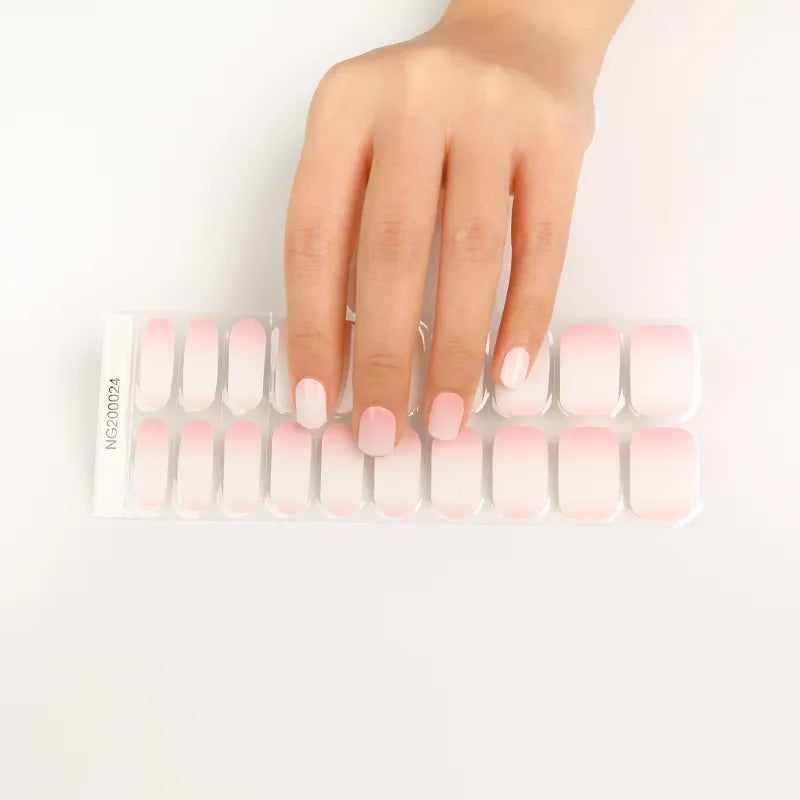 Gel Nail Wraps with UV Lamp – DIY Salon-Quality Nails at Home Set