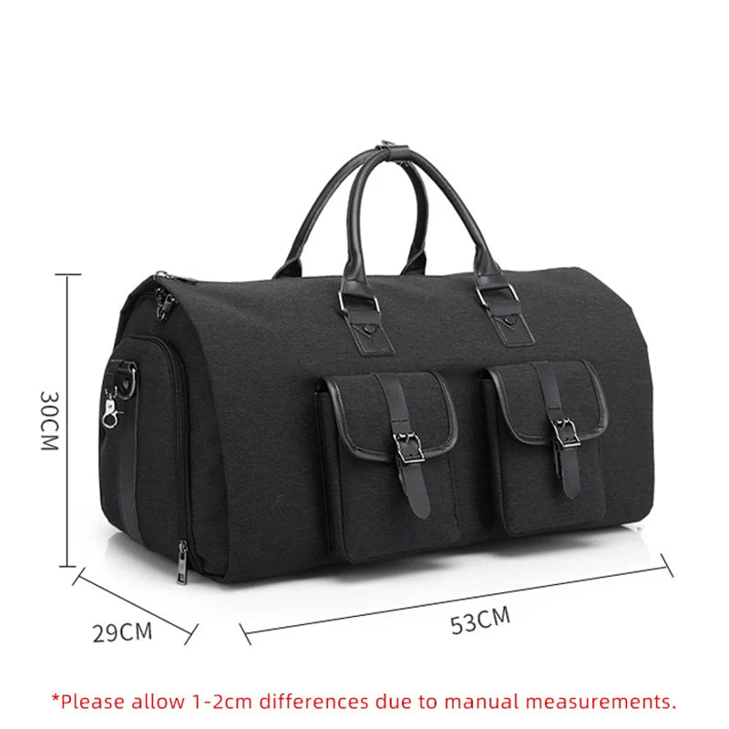 Multifunctional Foldable Suit Bag – Garment Duffel for Travel & Business