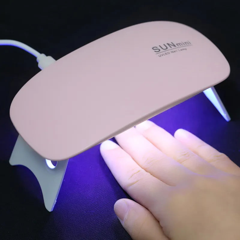 Gel Nail Wraps with UV Lamp – DIY Salon-Quality Nails at Home Set