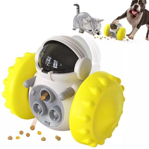 Pet Treat Dispenser Toy – Interactive Slow Feeder Puzzle for Dogs & Cats
