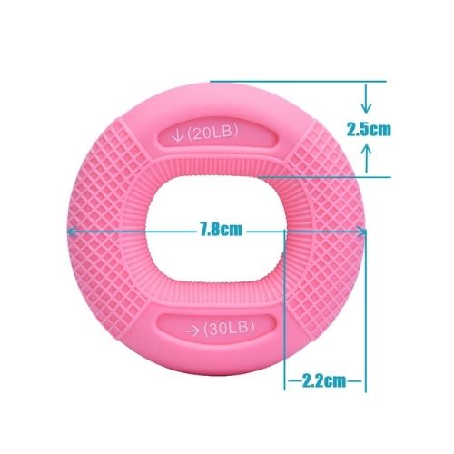 Silicone Hand Grip Trainer – Stress Relief & Strength Builder