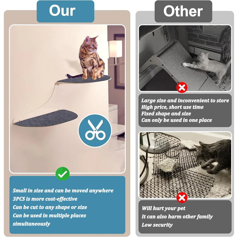Cat Anti Scratch Mat – Furniture Protector with Natural Sisal Surface