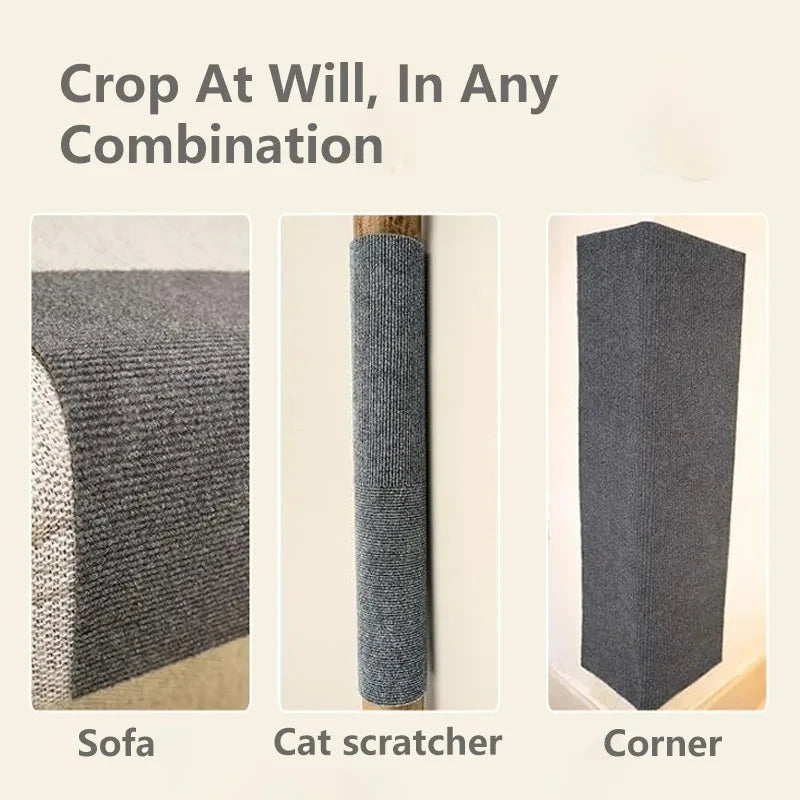 Cat Anti Scratch Mat – Furniture Protector with Natural Sisal Surface