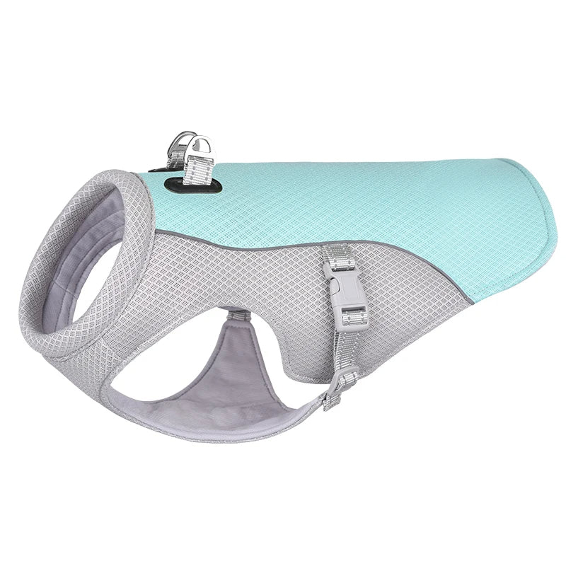 Summer Dog Cooling Vest – Lightweight Breathable Heat-Relief Jacket