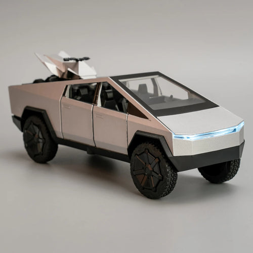 1:32 Scale Zinc Alloy Pickup Suv Model Toy with Sound Lights and Pull-Backchristmas Surprise Toy Car for Birthday Gifts for Boys