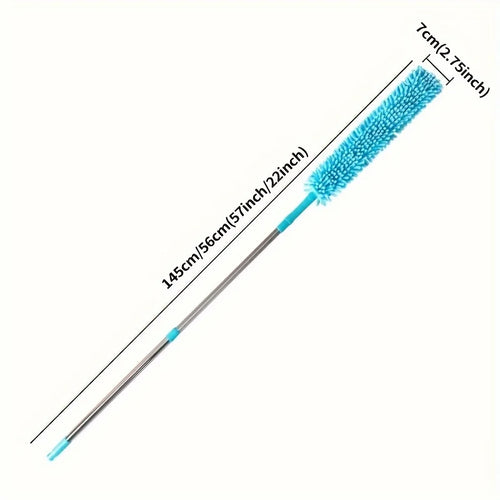1Pc Ceiling Fan Cleaner Dusters with Extension Pole, Dust Removal Brush Ceiling Fan Duster for High Ceilings, Fans, Furniture